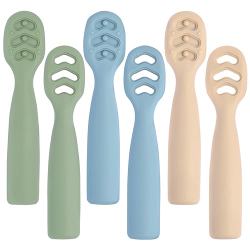 Eascrozn Baby Spoons 6-Pack
