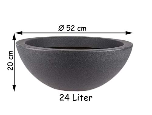 Teichschale Bigdean XXL Pflanzschale Wasserschale Ø 52 cm Höhe 19 cm