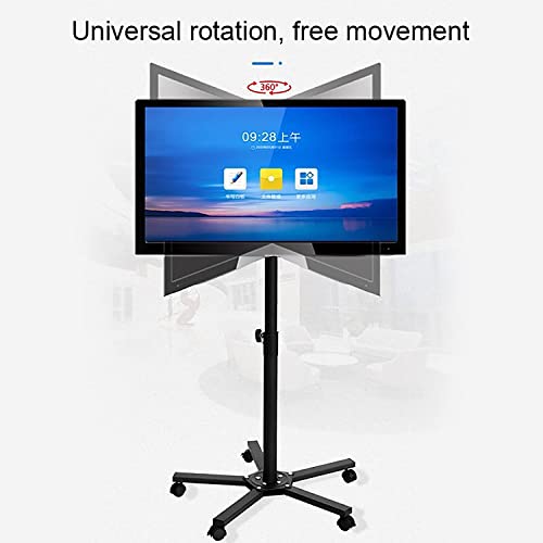 Soporte móvil ajustable en altura para TV de 23 a 60 pulgadas miniatura 4
