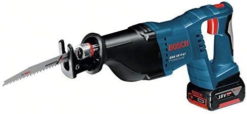 Bosch Professional 18V System Akku Säbelsäge GSA 18 V-LI (inkl. 2x5.0Ah Akku, Schnellladegerät, 2x Sägeblatt, L-BOXX 238) - 2