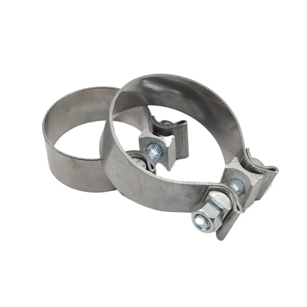 Abrazadera fija reforzada de acero inoxidable de 30 mm, 35 mm y 200 mm for accesorios de tubería de escape de acero inoxidable.(150mm)