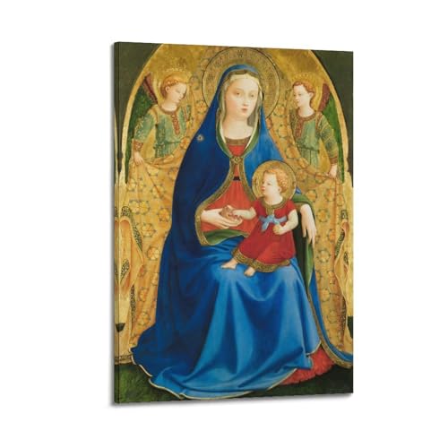 Poster Fra Angelico La Vierge de la Grenade sublimez vos murs de chambre vides et tristes