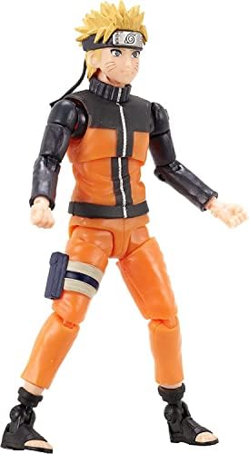 Ultimate Legends Naruto Action Figure | Adult Naruto Uzumaki Anime Figure | 12cm Naruto Figure with 15+ Points Of Articulation | Bandai Collectable Anime Merch | Naruto Shippuden Themed Anime Gifts