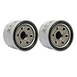 Pair Set Of 2 Engine Motor Oil Filters Fits Smart Yamaha Fortwo TMAX 4x4 W451