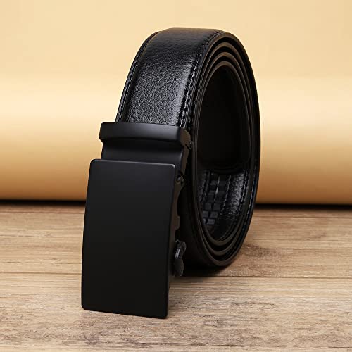 Urban alfami Store Urban alfami Vegan Leather Belt for Men Black - Image 8
