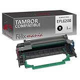 tambor para epson aculaser m2000  Tambor Compatible para Epson EPL 6200 / EPL 6200L TO398 Felixmania®
