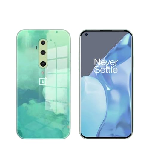 MILLION CASES® Back Cover Case for OnePlus 7 Soft Flexible TPU Shockproof Protective Colorful Wave Glass(Green Lotus Leaf) (B0CPPF4WTX) Amazon Price History, Amazon Price Tracker