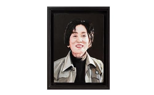 ご遺影をのある油絵で描きます(33×24cm・背景無地)