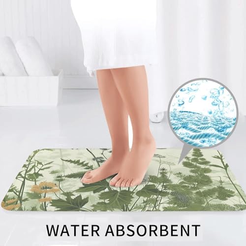 Tapis de bain sol glissant solution ensemble 3 pièces anti-chute lavable pour WC - 7