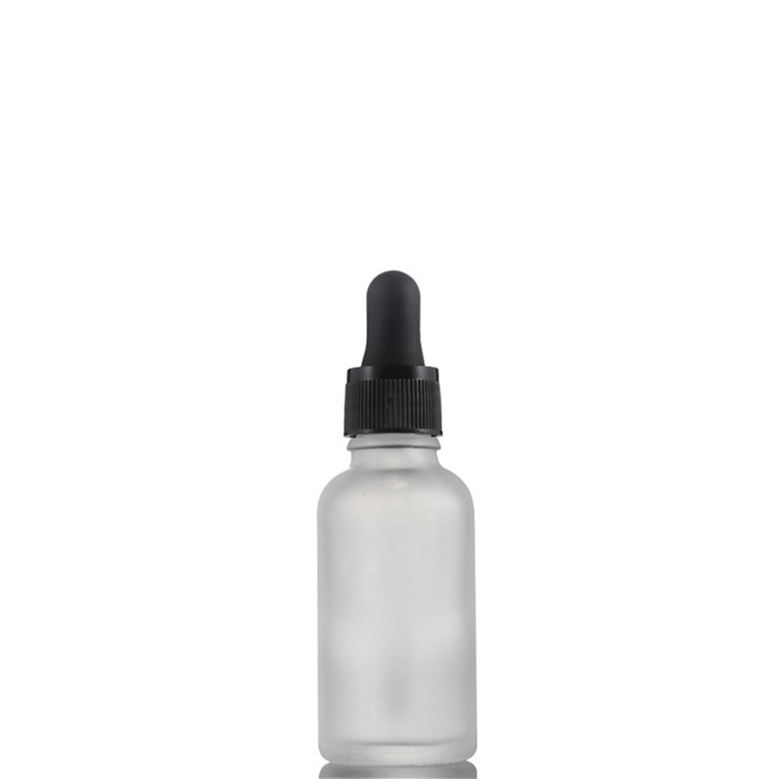 TRRYUIP Mini Pipette Dropper Bottle 2PCs Refill Frosted Glass Dropper Bottle Massage Oils Serum Perfume Aromathearapy Liquid Pipette Refillable(Frosted,10ml)