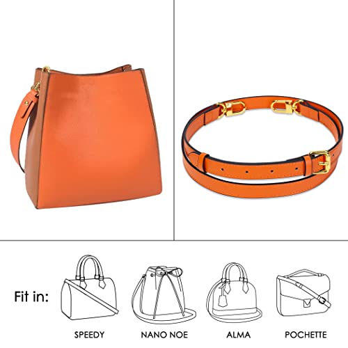 Image of Leather Purse Strap Replacement Crossbody Handbag Long Adjustable