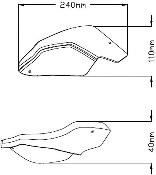 Motorcycle Hand Guards for 1290 1190 1090 Adventure R/S/T 2013-2020 Motorcycle Accessories Handguard Extensions Hand Shield Protector Windshield