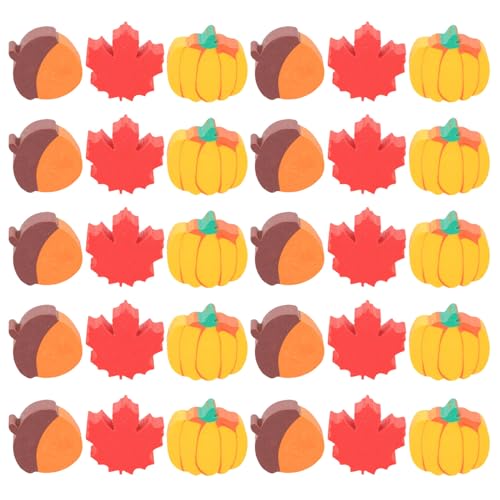 Gommes pour Thanksgiving ORFOFE fournitures scolaires automne et topper pour crayon