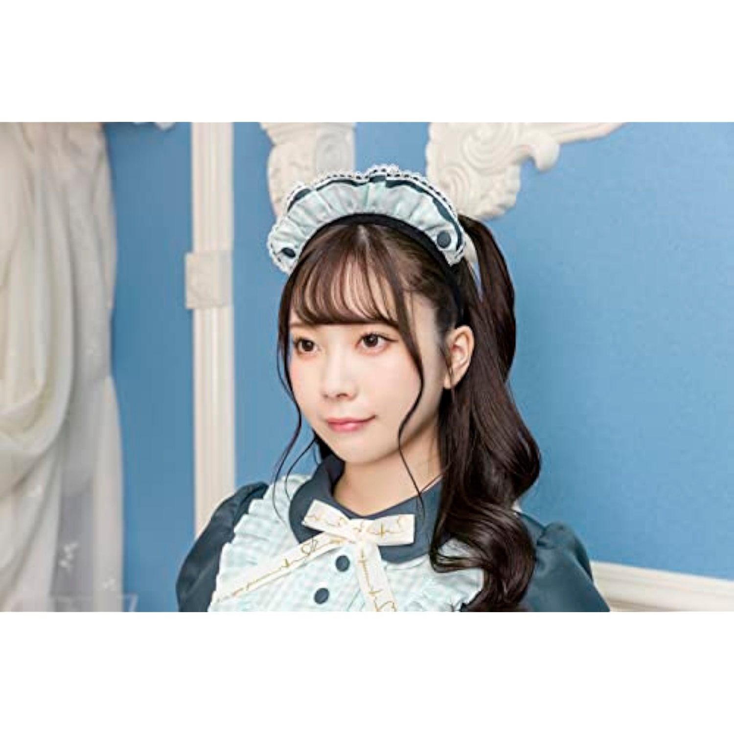 クリアストーン(Clearstone) リリカルパレット コスプレ ハロウィン ベイビーリボンメイド レディース ブルー 詳細画像4