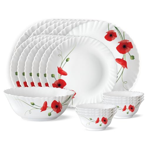 by BOROSIL Dinner Set 19-Pieces
