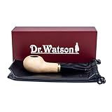 Dr. Watson - Fajka tytoniowa, seria mini, ręcznie wykonana z drewna klonowego (naturalna)