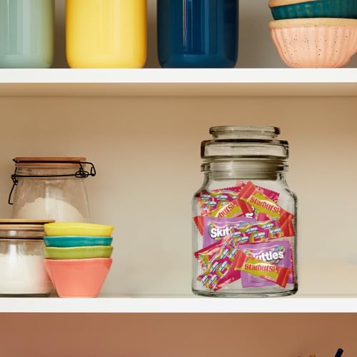 SKITTLES Original, SKITTLES Wild Berry STARBURST & LIFE SAVERS Hard Candy Fun Size Fruity Candy Assortment, 135 Ct Bulk Bag