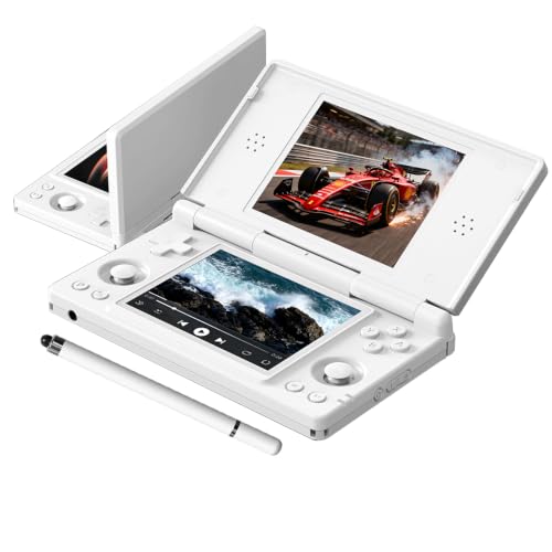 【美品】　ANBERNIC　RG DS　ポーラーホワイト Amazon.co.jp: Anbernic RG DS Whatsko 折畳り式ハンドヘルドゲーム