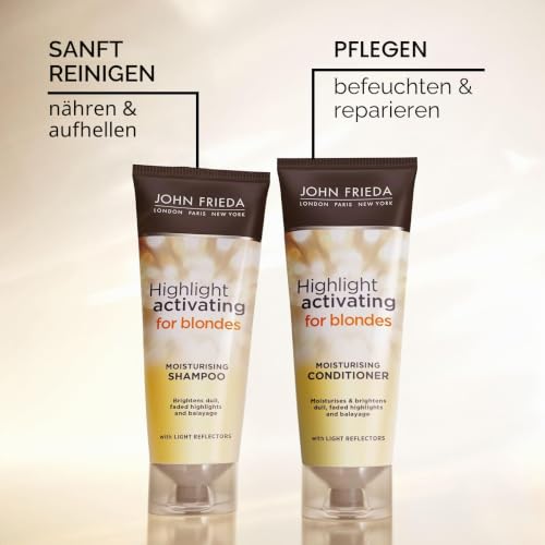 John Frieda Sheer Blonde Highlight Aktivierendes feuchtigkeitsspendendes Shampoo, 500 ml – Ansicht 4