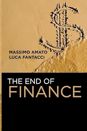 The End of Finance book cover