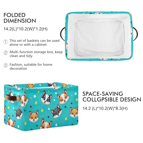 Boîte de rangement pliable pour étagère et placard de chambre - 4