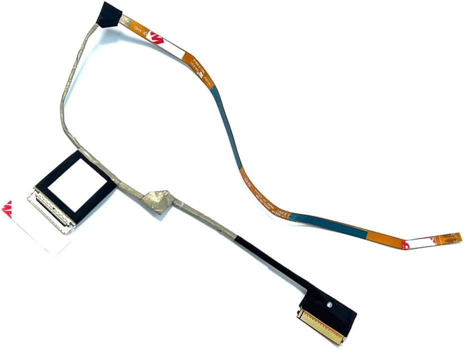 120hz,40pin 0.4 Pitch LCD Screen Cable Display Cable Video Wire Flex Replacement for DELL Inspiron 5640 KDI61,06X6WV DC02004HM00