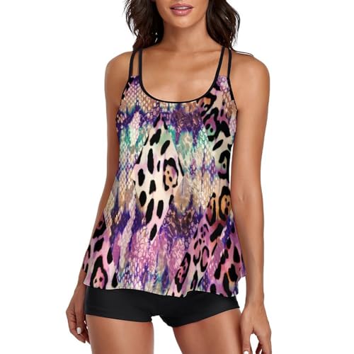 Robe de plage tankini et maillot de bain short de garçon pour piscine