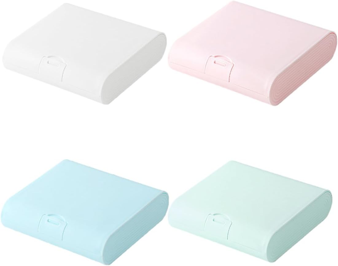 4pcs Small Storage Case Pp Accessories Storage Holder for Headphones