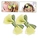 2Pcs Green Hair Bow Clips for Durable Headband Bows Easy to Use Accessories for Newborns for All Ages