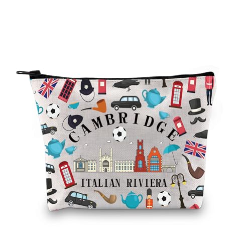 Cambridge England Cosmetic Bag Cambridge University Gift London Travel Gift London Pride Gift London Lovers Gift (Cambridge)