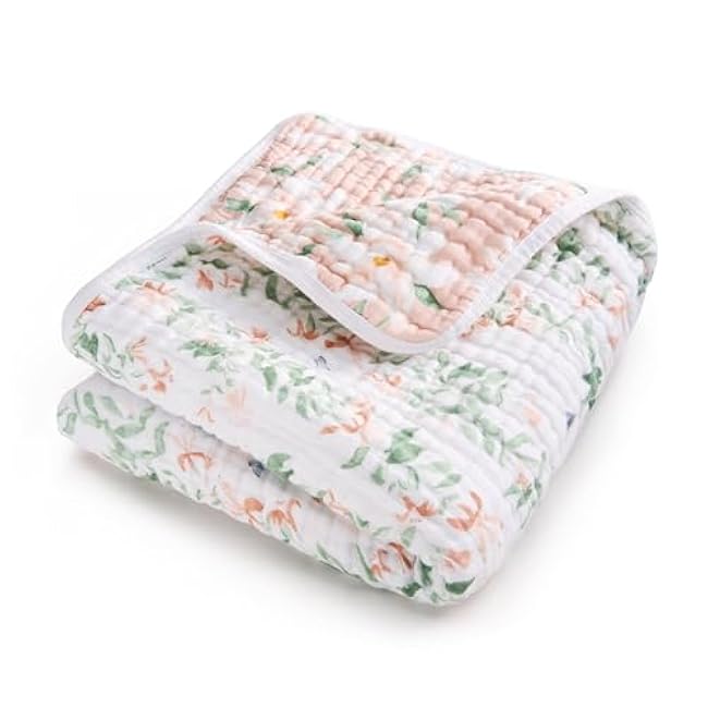 aden + anais Dream Blanket, Boutique Muslin Baby Blankets for Girls & Boys, Ideal Lightweight Newborn Nursery & Crib Blanket, Unisex Toddler & Infant Bedding, Shower & Registry Gift, Winnie The Pooh