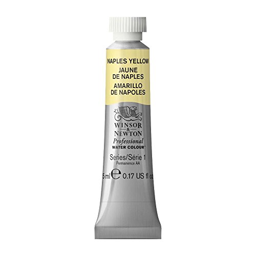 Winsor&Newton プロフェッショナル ウォーターカラー 5ml チューブ 422 ネープルスイエロー