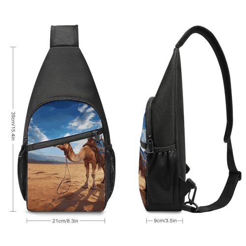 Mochila Compacta Sling para Senderismo y Viaje Unisex miniatura 2