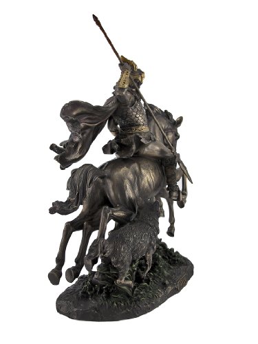 Estatua de Odin Montando Sleipnir de Resina Fundida miniatura 3
