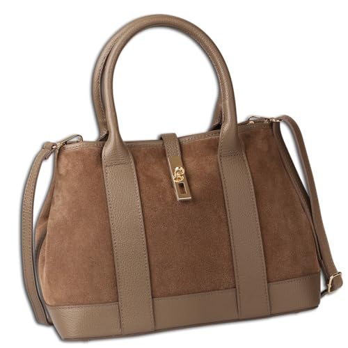 Sac à bandoulière taupe idéal pour aller travailler avec style et élégance