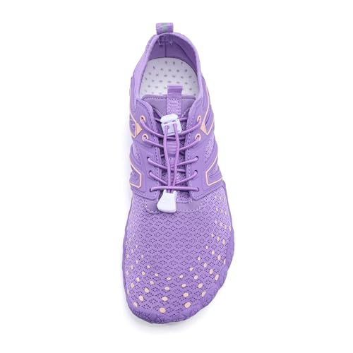 Image of Hiking Barefoot Shoes for Women Men Breathable & Non-Slip Athletic Barefoot Wide Toe Water Shoes Lightweight Perfect for Walking,Running,and Swimming