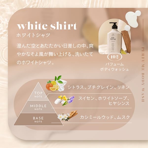 LUV SCENTラブセントボディウォッシュホワイトシャツ 4本セット Amazon | LUV SCENT ラブセント ボディウォッシュ ホワイトシャツ