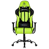 💺【Confortevole ed ergonomica 】Il design ergonomico della sedia da gioco Horus Zephyr aiuta la schiena a sopportare lunghe ore di gioco, studio o lavoro in ufficio, prendendosi cura della vostra salute. Anche i braccioli sono progettati in modo ergonomico per offrire un supporto perfetto in ogni momento e le dimensioni di 28 cm non interferiscono con la scrivania o altri mobili, soprattutto in spazi ridotti.