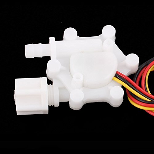Sensor de flujo de agua G1/4 para proyectos de automatización y control de fluidos 3