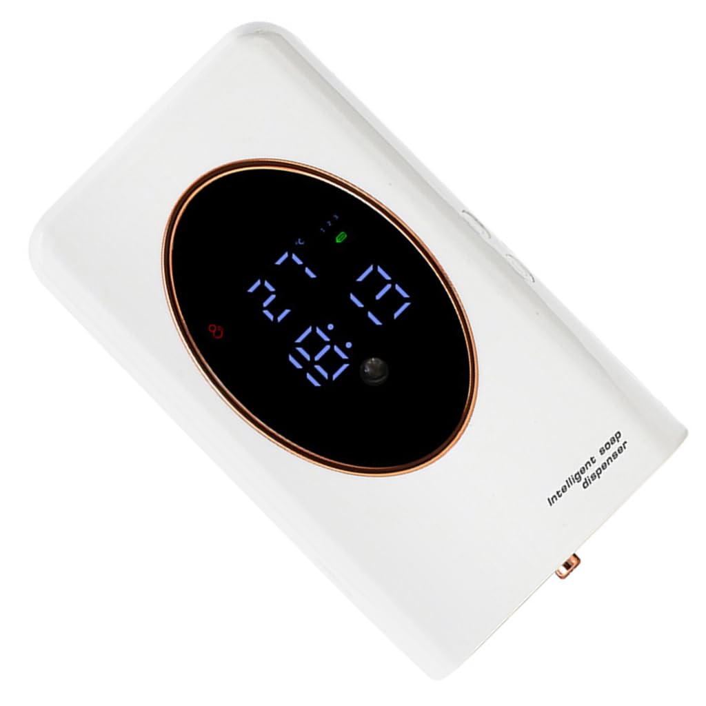 Touch Freely Distributeur de savon automatique rechargeable pour salle de bain ou cuisine