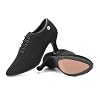 AOQUNFS Women Latin Ballroom Dance Shoes Lace-up Modern Salsa Practice Dance Shoes,Model ZYX305