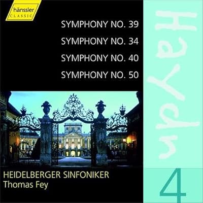 Symphonies Nos. 39, 34, 40 and 50