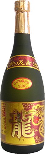 Amazon.co.jp: 泡盛 龍 ゴールド 5年古酒100% 25度 720ml /(有)金武