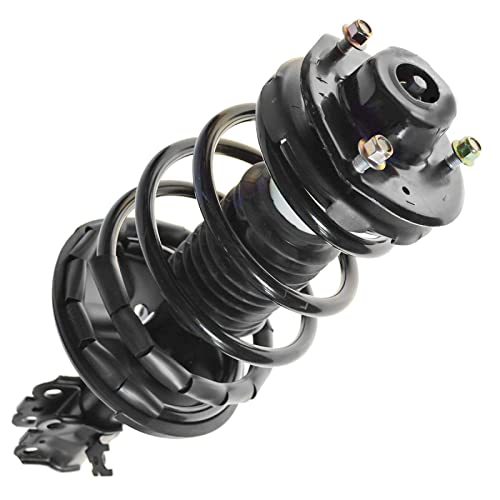 Image of TRQ Front Driver and Passenger Side Strut and Spring Assembly Set Loaded | For 97-01 Toyota Camry L4 2.2L 99-01 Solara L4 2.2L