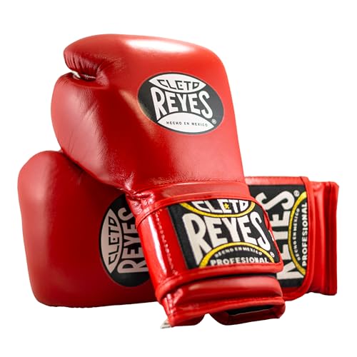 Image of CLETO REYES Training Boxing Gloves with Hook and Loop Closure for Sparring and Heavy Punching Bags, Men and Women, MMA, Kickboxing, Muay Thai