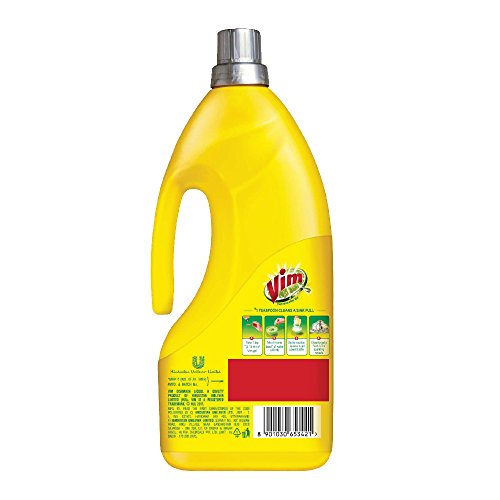 Image of Vim Dishwash Gel, Lemon, 1.8 L & Advanced Detergent Powder - 7 kg Combo