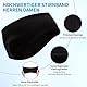 Winter Stirnband Set, 3 Stück, Sport Ohrenwärmer für Damen und Herren, Winddicht, zum Joggen Laufen Wandern Radfahren (3 Schwarz)