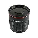 JINTU 900mm F8.0 MF Mirror Telephoto Lens Compatible with Canon EOS 4000D 2000D 1000D 80D 90D 60D...