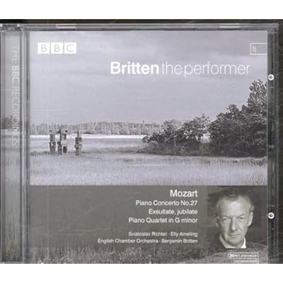 Mozart: Piano Concerto No.27/Exsultate, jubilate/Piano Quartet, K478