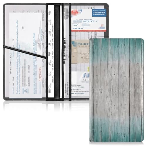 Organizador de Documentos Slim de Cuero miniatura 2